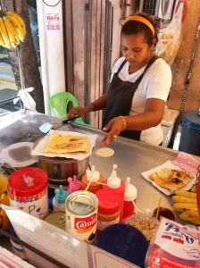Awesome pancakes in Thailand!