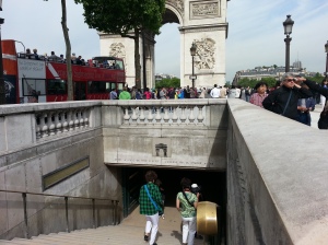 Underpass to Arc De Triomphe