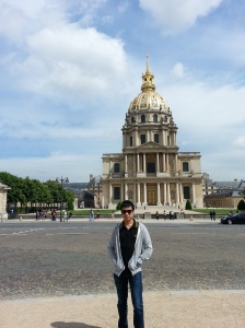Chapel of Saint-Louis-des-Invalides. The dome is gold plated