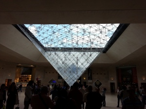 The inverted pyramid, close to all the shops and restaurants