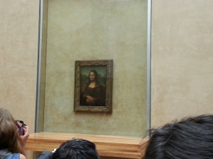 The highlight of all: Mona Lisa. It's said that her eyes will look at you no matter where you are standing 